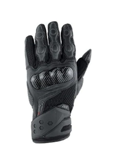 Ixs Carbon Mesh 3 Siyah Motosiklet Eldiveni Yazlık