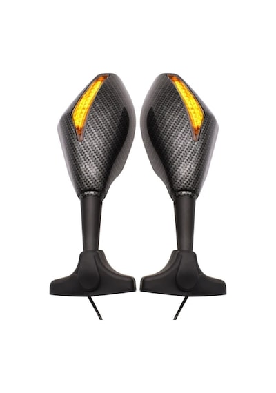 Rks R250 Kayar Sinyalli Ayna Takımı Karbon