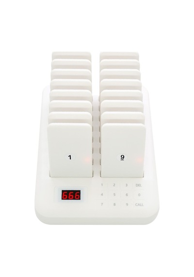 Refox Ctp-302-w Titreşimli Sesli 300m 16lı Kablosuz Müşteri Çağrı Sistemi