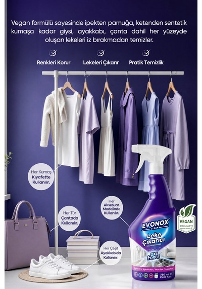 Clean Oxi Force Sıvı Leke Çıkarıcı 750 Ml