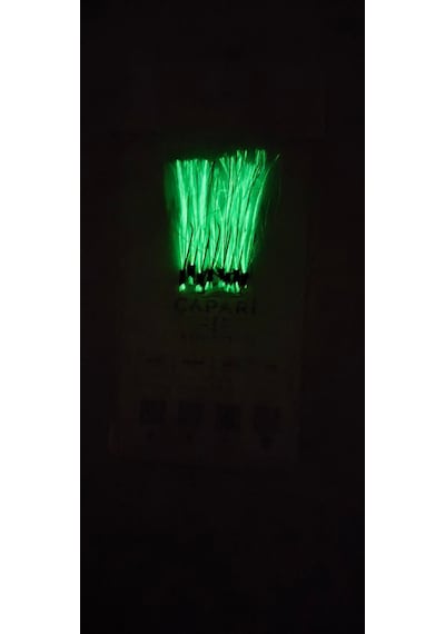 Çapari Alemi Palamut Çaparisi 8 İğneli Full Glow Beyaz Palamut-yazılı-kuzu