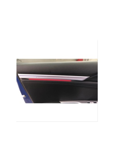 Autogp Honda Civic Fc5 Uyumlu Kapı İç Çıtası Ambiyans Kırmızı 2 Parça 2016+ Cm2012fc5kca2
