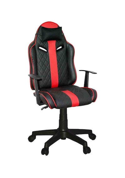 Türksit Quattro Mini Yönetici ve Oyuncu Koltuğu Siyah Kırmızı
