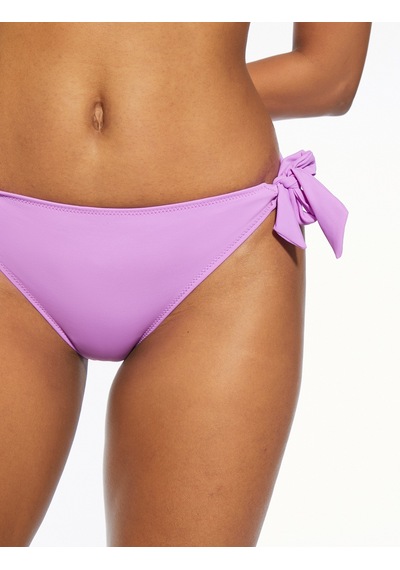 Koton Basic Bikini Altı Yandan Bağlama Detaylı Normal Bel Mor 3sak00133bm Mor