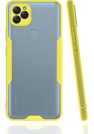 Uray Store General Mobile Gm 22 Kılıf Platin Silikon - Sarı