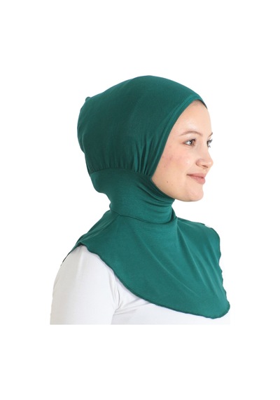 Modish Group Kadın Boyunluklu Hijab Tesettür Pratik Spor Bone - Sarı Zümrüt