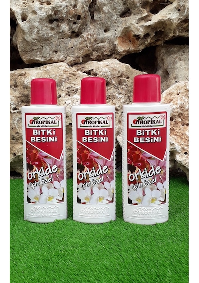 Orkide Besin Vitamini 225 ML 3 Adet Besin Sıvı Orkide Gübresi