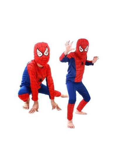 Spiderman Kostümü Çocuk - Maskeli Örümcek Adam Kostümü (537724482)