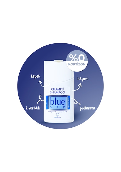 Blue Cap Kepek Ve Pullanma Karşıtı Şampuan 150 ml - Kortizonsuz