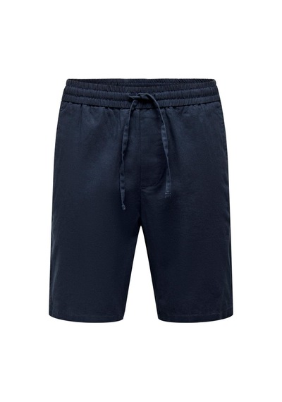 Onslinus 0007 Cot Lin Shorts Noos Erkek Şort Lacivert