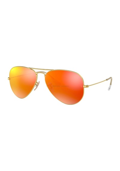 Ray-Ban Güneş Gözlüğü - Kızıl Aynalı Cam Rb3025 58 112/69 Altın