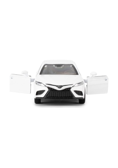 Uzak Doğu Serisi Toyota Camry Beyaz Açılır Kapılar Diecast Çek Bırak Metal Model Araba 11 Cm 1:32