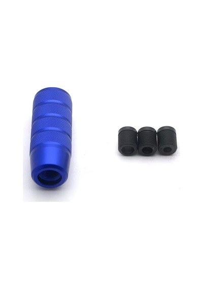 Mavi Baklalı Vites Topuzu Metal-spor Araçlar İçin 9.5cm Renkli Şık Tasarım