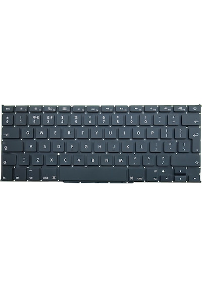Apple Uyumlu MacBook Pro 15" A1398 ME293LL/A Klavye (Büyük Enter - UK)