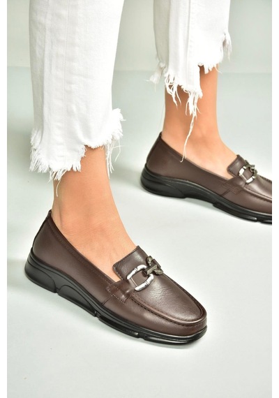 Fox Shoes T555081403 Kahverengi Hakiki Deri Günlük Kadın Ayakkabı Kahverengi-hakiki Deri Fox Shoes T555081403 Kahverengi Hakiki Deri Günlük Kadın Ayakkabı Kahverengi-hakiki Deri