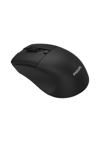 Phılıps Spk7528b, Sessiz, Siyah, Usb Nano 2,4gh Ve Bluetooth Kablosuz, 1600dpi, Optic, 3 Tuşlu Ergonamik Mouse