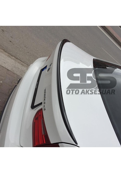 Sts Oto Aksesuar Bmw F30 318, 320, 325, 330, Bagaj Üstü Spoiler Piano Black (Parlak Siyah)