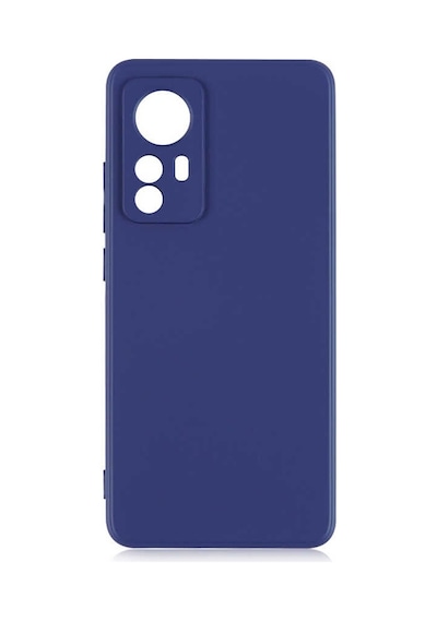 Noktaks - Xiaomi Uyumlu Xiaomi Mi 12 - Kılıf Mat Renkli Esnek Premier Silikon Kapak - Mürdüm