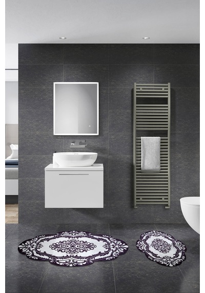 Alanur Dolunay Lazer Kesim 2 Li Banyo Takimi St210107bj Siyah
