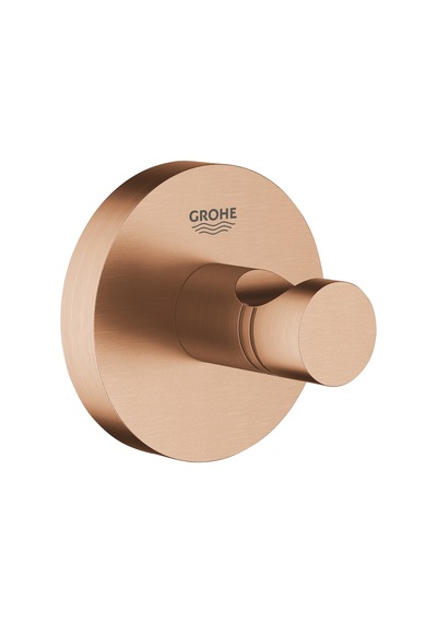 Grohe Essentials Tekli Havlu/bornoz Askısı, Fırçalı Bakır, 40364dl1 Krom