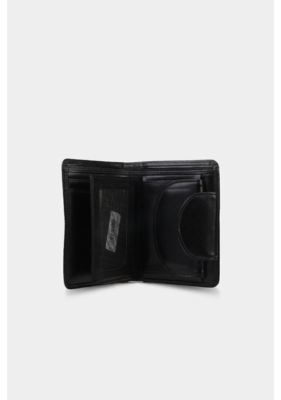 Guard Leather Guard Siyah Bölmeli Deri Kadın Cüzdanı Çok Renkli