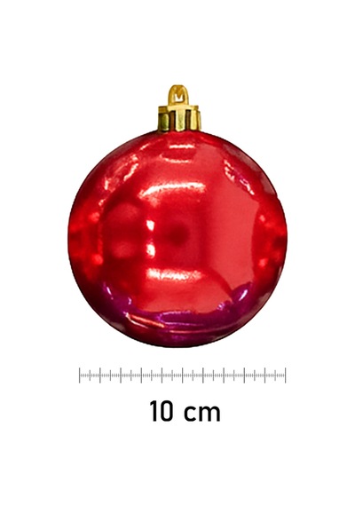 Waldern 10cm 6lı Kırmızı Top