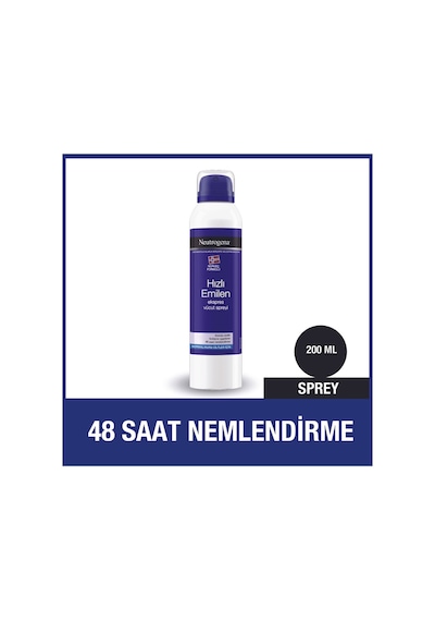 Neutrogena Norveç Hızlı Emilen Ekspres Vücut Spreyi 200 ml