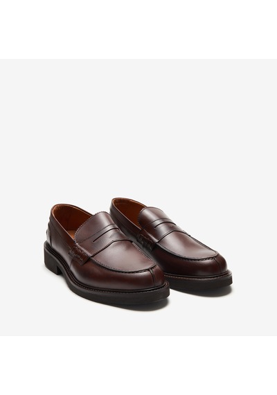 Brown Klasik Ayakkabı Erkek 442 Exton Vıenna Calf Leather Kahverengi