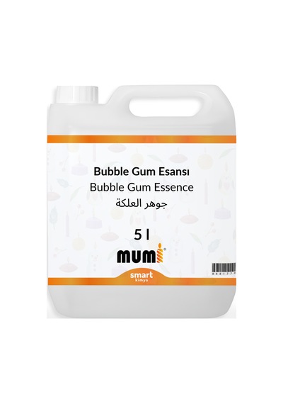 Bubble Gum Mum Esansı 5 Litre Şeffaf