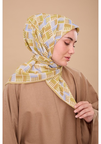 Silk Home Yaz Esintisi Eşarp 150001-05 Butter Yellow, Bebe Mavi, Limon Sarı, Yeşil