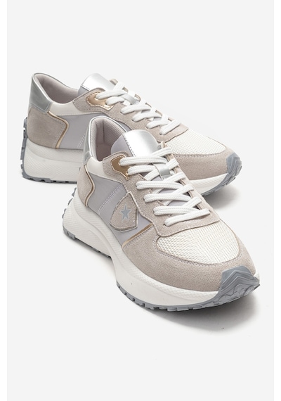 Luvishoes Bıella Buz Süet Kadın Sneaker Buz