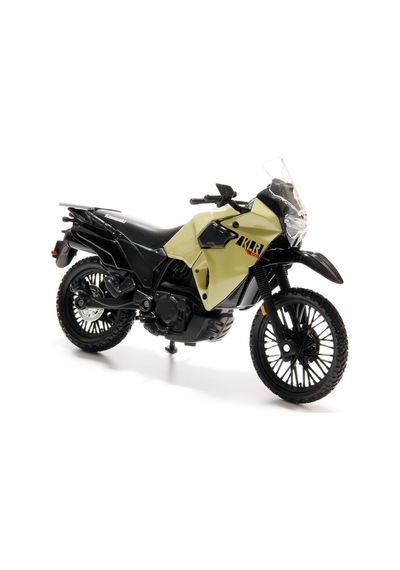 Kawasaki Klr 650 2021 Kahverengi 1:18 Ölçekli Model Motosiklet