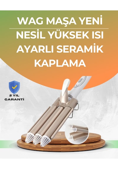 Profesyonel Kullanıma Uygun Bukle Maşası