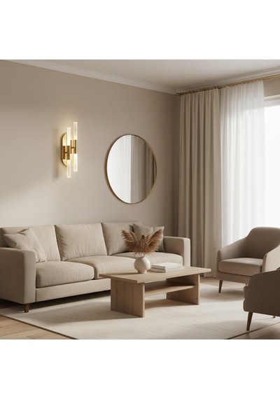 Linea 2 Şarjlı Aplik Gold