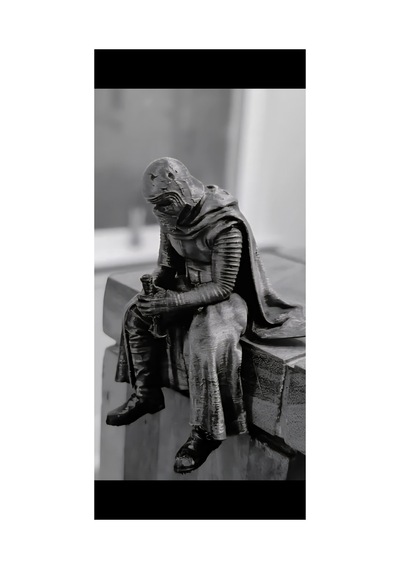 Oturan Kylo Ren Figür 10 Cm Star Wars