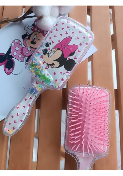Pullu Minnie Mouse Kız Çocuklarına Özel Acıtmayan Tarak 1 Adet