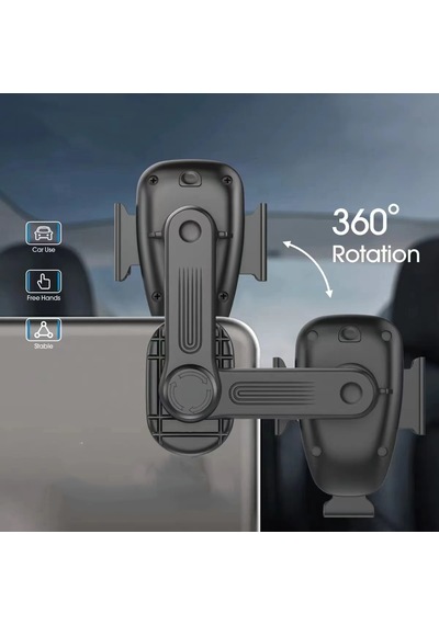 360 Dönebilen Başlıklı Laptop - Monitör Telefon Tutucu Go Des GD-HD793