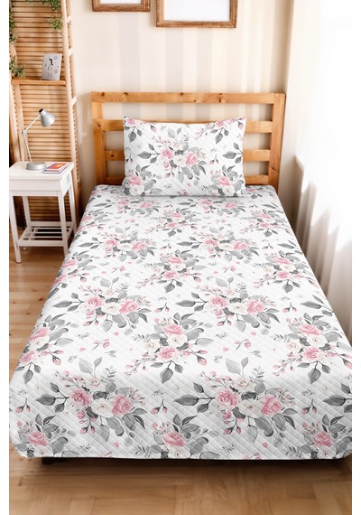 Çiçekli Pembe Gri Genç Odası Tek Kişilik Pike Takımı-romantik Floral 160x220cm Kapitone Yatak Örtüsü Günbatımı Örtü Serinliği Çiçekli Pembe Gri Genç Odası Tek Kişilik Pike Takımı-romantik Floral 160x220cm Kapitone Yatak Örtüsü Günbatımı Örtü Serinliği