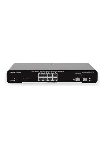 Ruıjıe Reyee Rg-nbs3100-8gt2sfp, 8 Port, Gigabit, 2port Sfp, L2 Yönetilebilir, Metal Kasa, Masaüstü,