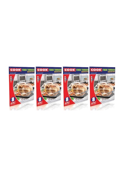 Cook Fırın Torbası 8'Li X 4 Adet