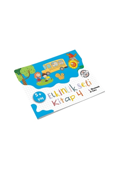 Akademik Zeka 5 Yaş Etkinlik Seti ( 4 Kitap 160 Sayfa )