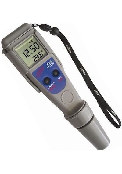 Adwa Ad32 Su Geçirmez Ec/tds Ve Sıcaklık Ölçer Hassas Ölçüm Mesafesi 0-20 Ms/cm