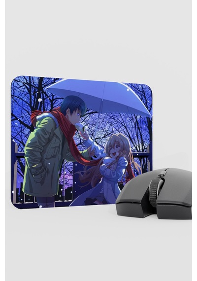 Toradora Anime V4 - 22x18 Gaming Kauçuk Kaymaz Taban Mouse Pad Fare Altlığı