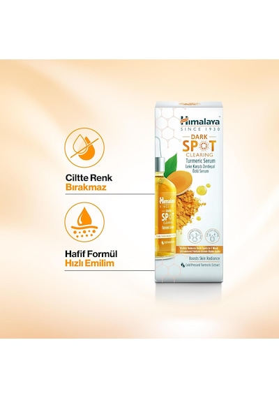 Tr Since 1930 Dark Spot Clearing Leke Karşıtı Zerdeçal Özlü Serum 30 Ml, Niacinakarın Bölgesi%2, Glikolik Asit 1