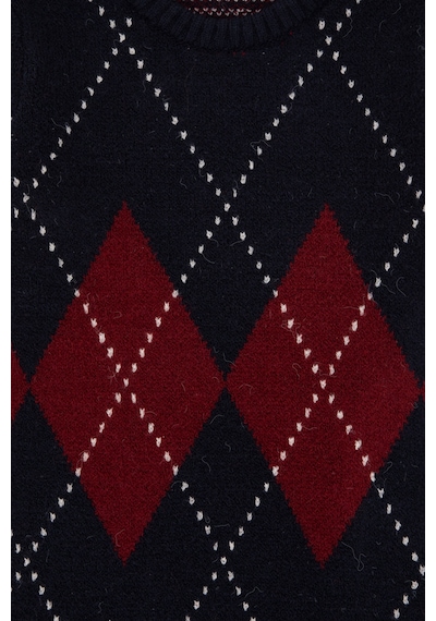 U.S. Polo Assn. Erkek Çocuk Lacivert Bisiklet Yaka Kazak 50295513-VR033