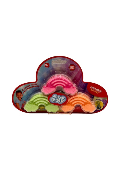 Slime Super Cloudy Clay 3 Parça