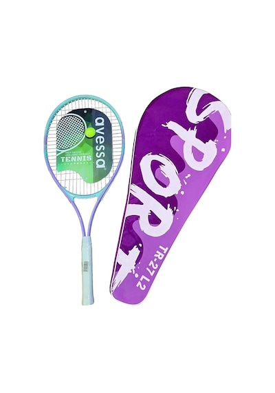 Avessa Tr-27 Tenis Raket Set Her Yaş İçin Uygun Mor + 3 Top