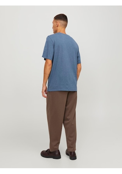 Jack & Jones Jjepaulos Tee Ss Crew Neck Noos Erkek T-shirt-27876-mavi Mavi Jack & Jones Jjepaulos Tee Ss Crew Neck Noos Erkek T-shirt-27876-mavi Mavi