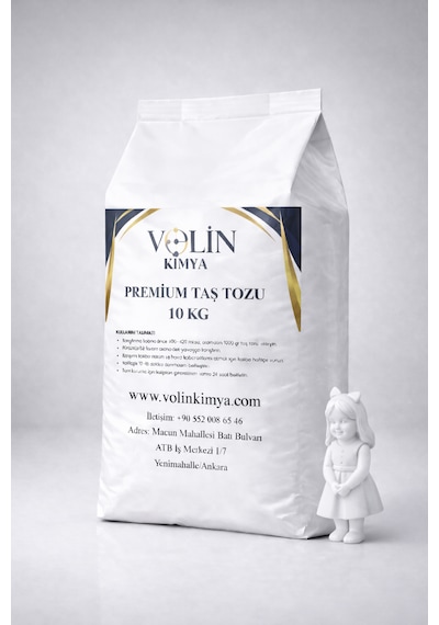 Ultra Dayanıklı Kar Beyaz Taş Tozu 5 Kg Beyaz