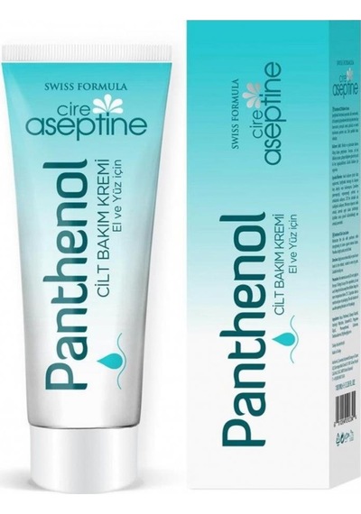 Cire Aseptine Panthenol Cilt Bakım Kremi El Ve Yüz İçin 30 ML